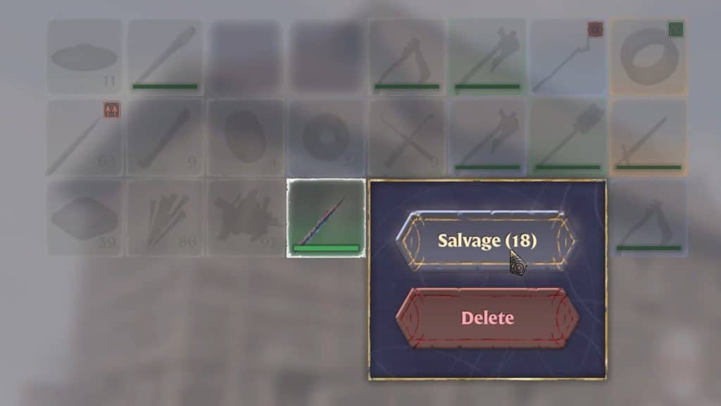 Salvage junk