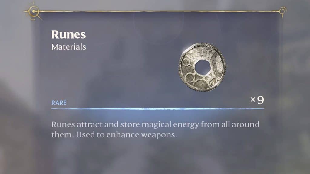 Runes description