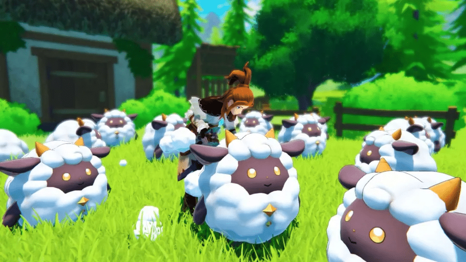Farming in Palworld