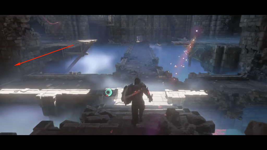 where to go from the bridge to activate the 3rd button