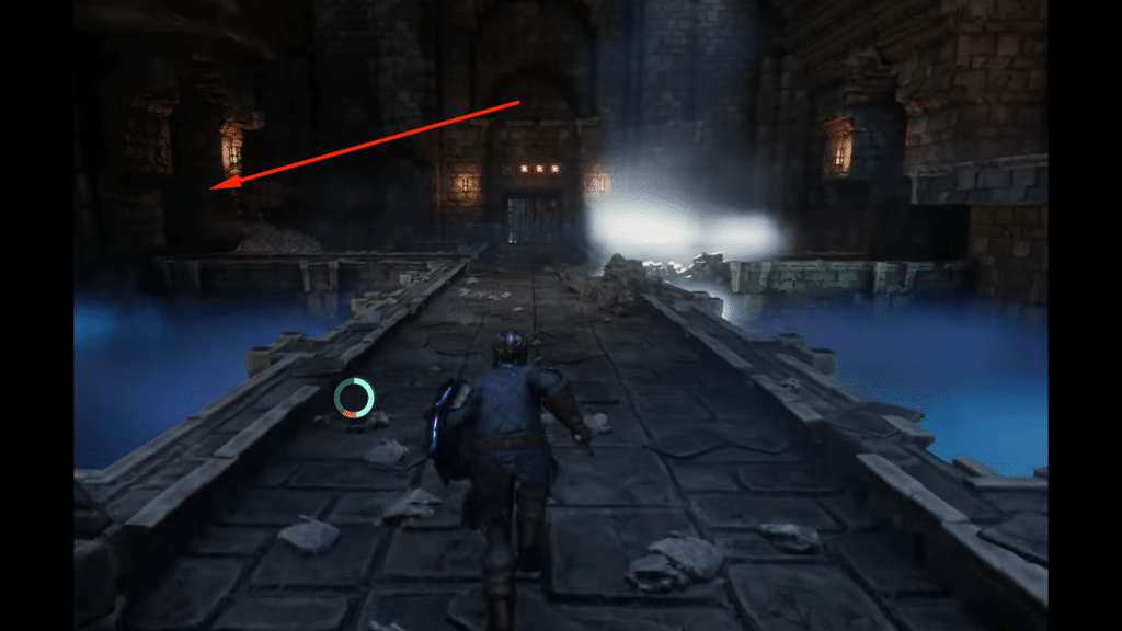 where to go from the bridge to activate the 4th button