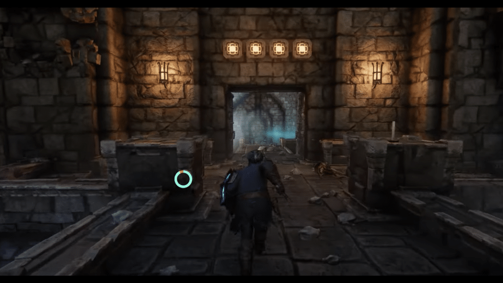the main gate now open after activating all buttons