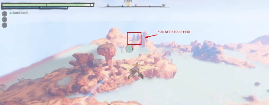 Sand Temple location