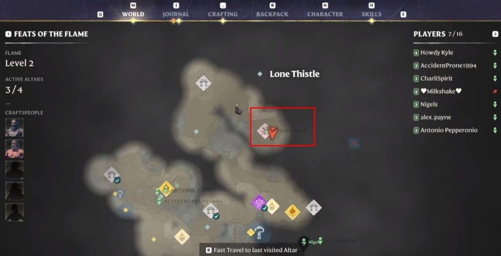 Scavenger Gorger Matron location