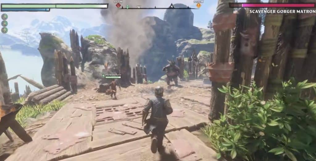 Scavenger Gorger Matron fight