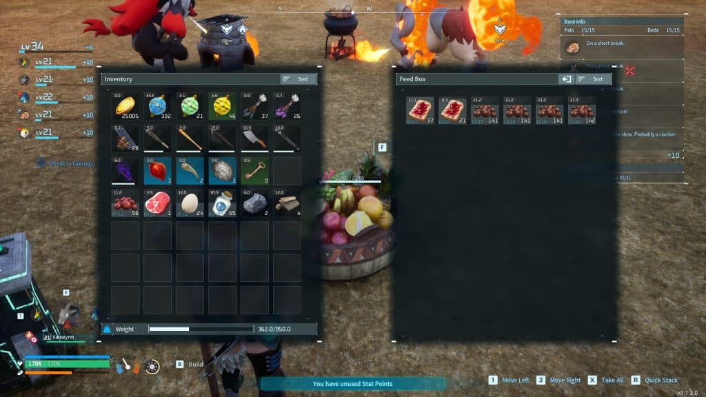 Optimal Feed Box setup