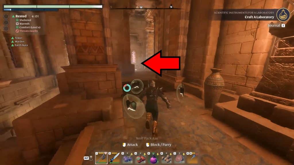 How to Get Legendary Ghost Glider in Enshrouded - Sun Temple Walkthrough Step 4