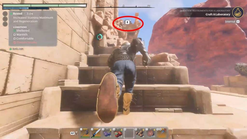 How to Get Legendary Ghost Glider in Enshrouded - Sun Temple Walkthrough Step 16