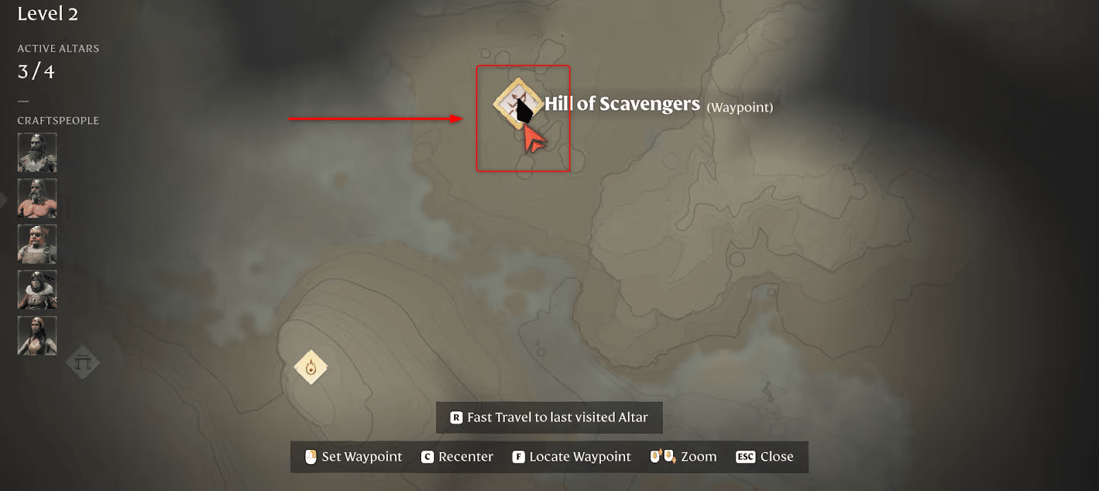 Hill of Scavengers in Enshrouded
