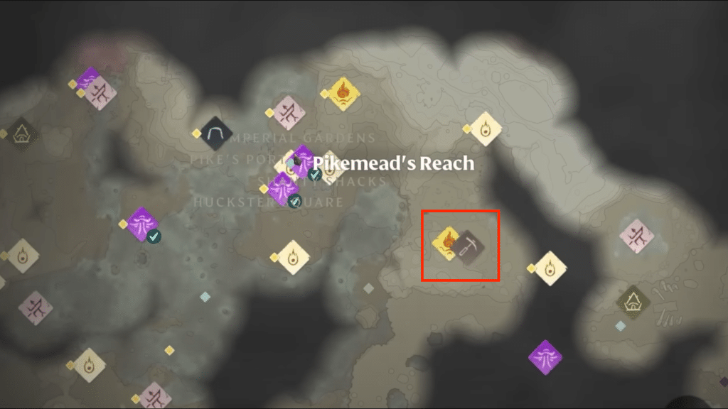castle wall stone block location
