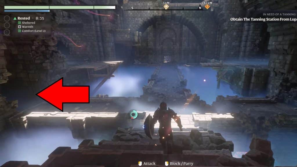 How to Get the Best Shield In Enshrouded Early (Pikemead's Bulwark) - Exploring the Mistbury Catacombs Puzzle Step 2
