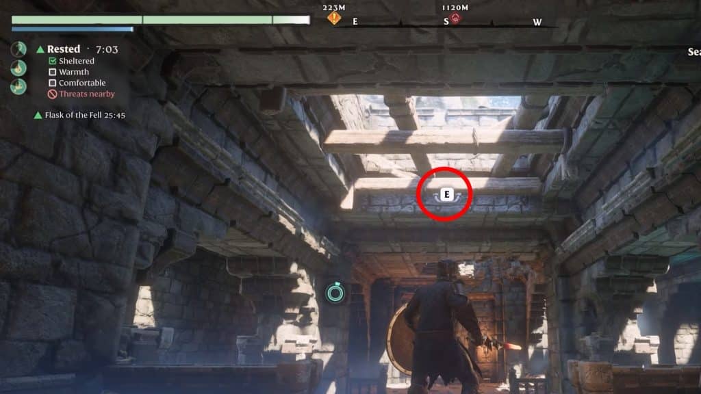 How to Get the Best Shield In Enshrouded Early (Pikemead's Bulwark) - Exploring the Mistbury Catacombs Puzzle Step 7