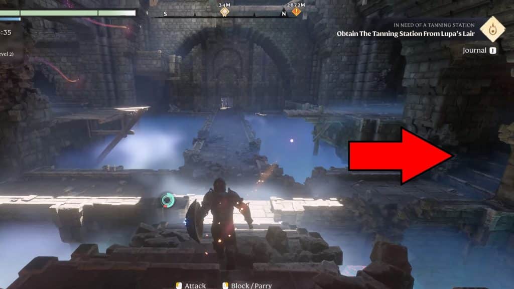 How to Get the Best Shield In Enshrouded Early (Pikemead's Bulwark) - Exploring the Mistbury Catacombs Puzzle Step 11