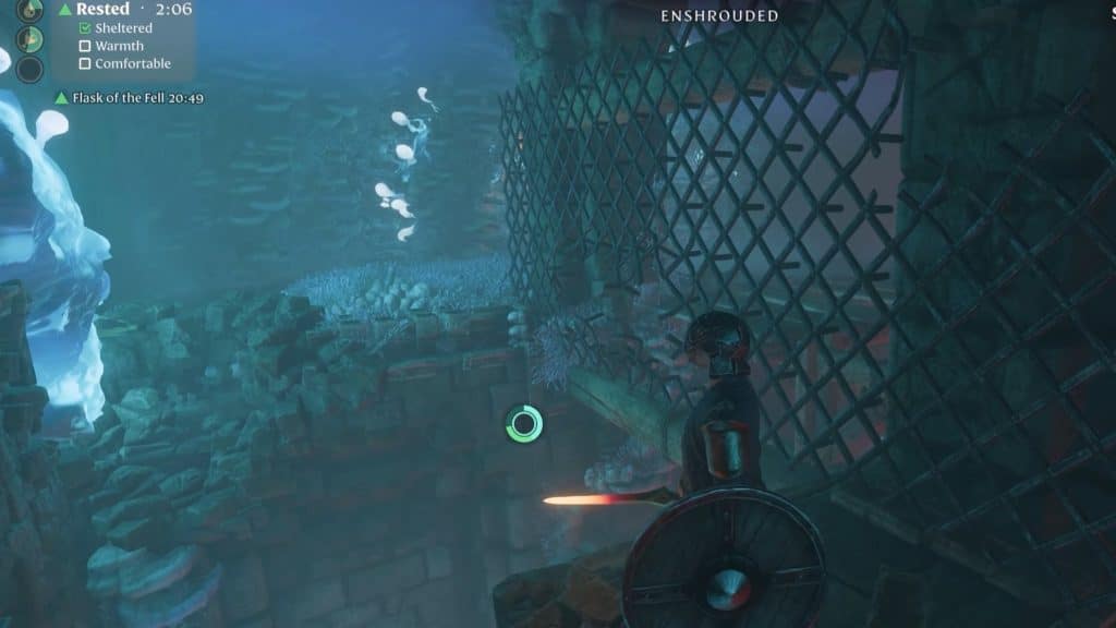 How to Get the Best Shield In Enshrouded Early (Pikemead's Bulwark) - Exploring the Mistbury Catacombs Puzzle Step 18