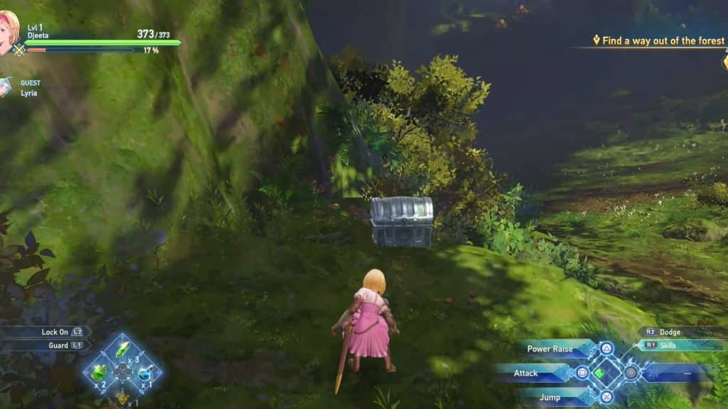 It's right next to the quest marker
