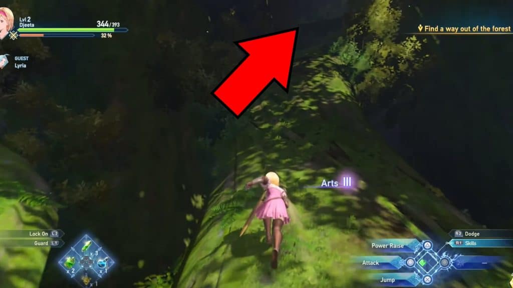 Alternate path on branches
