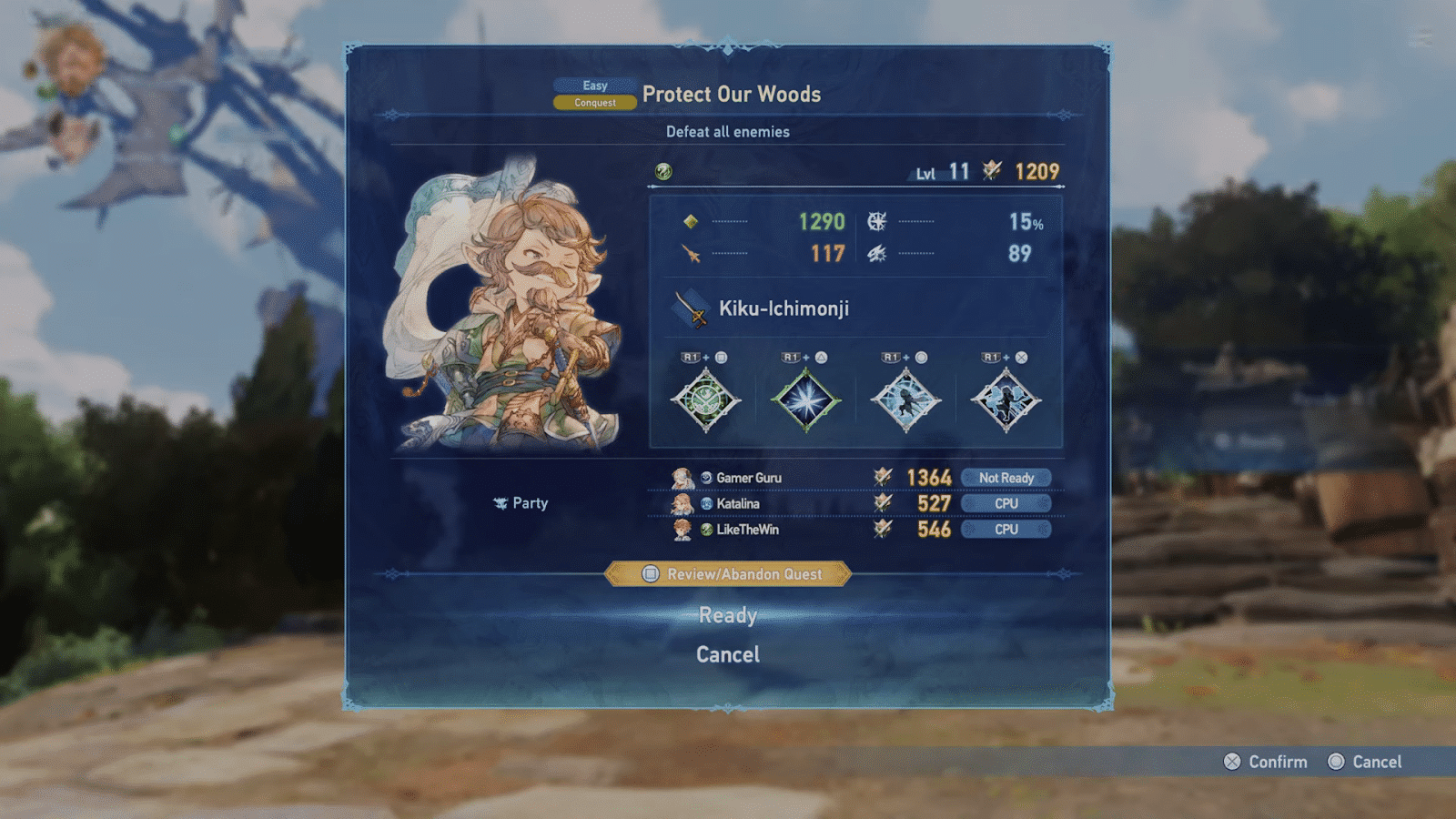 Barrels in Granblue Fantasy Relink