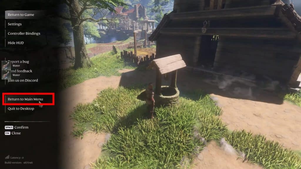 Main Menu trick