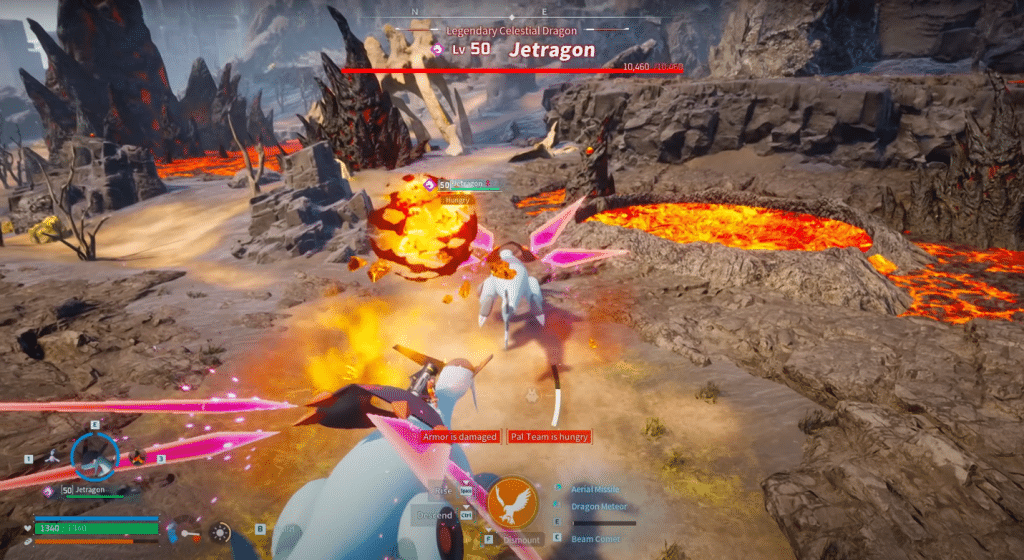 Jetragon fight