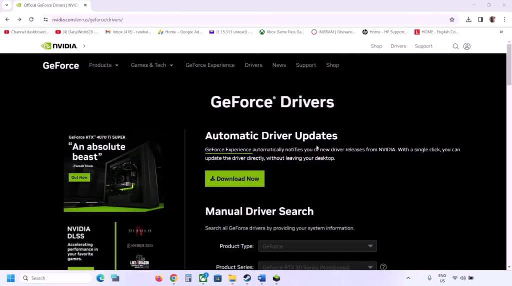 driver location download option for enshrouded.exe crhased fix