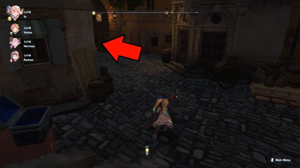 Granblue Fantasy Relink: Secret Cocktail Recipe Location Step 3