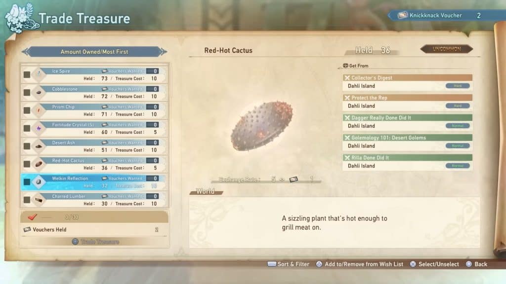 Ultimate Endgame Guide for Granblue Fantasy Relink - Vouchers and Transmutation