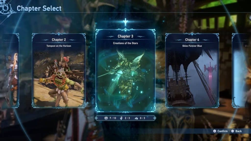 Ultimate Endgame Guide for Granblue Fantasy Relink - Chapter Select