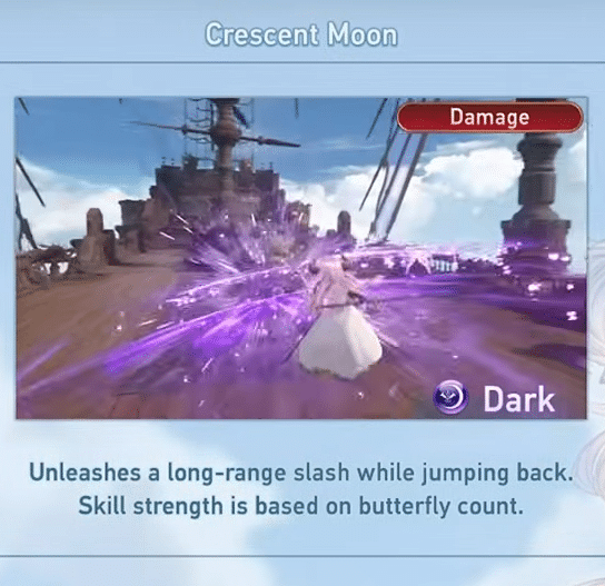 Crescent Moon in Granblue Fantasy Relink