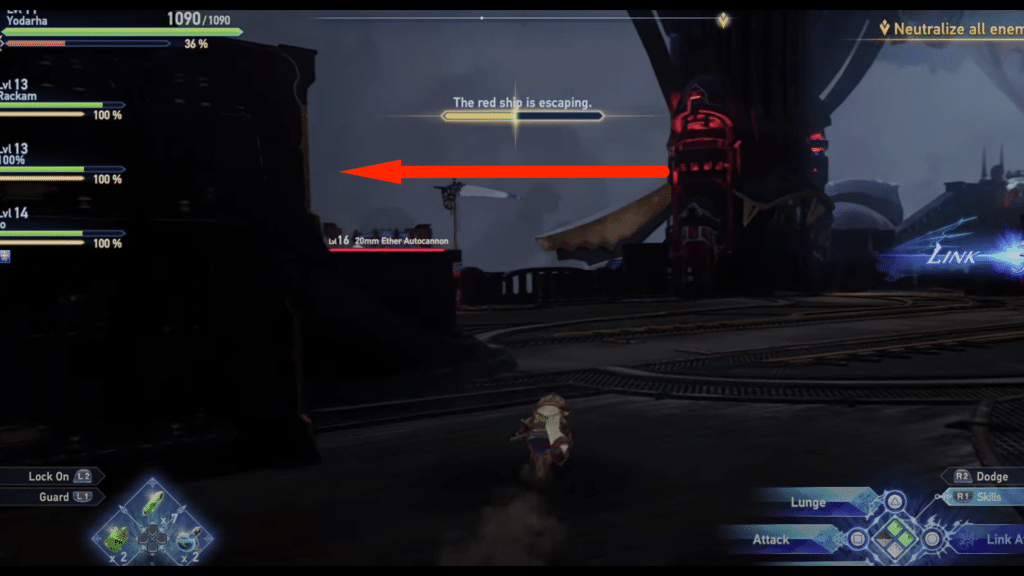 marker showcasing the chest location upon boarding second ship