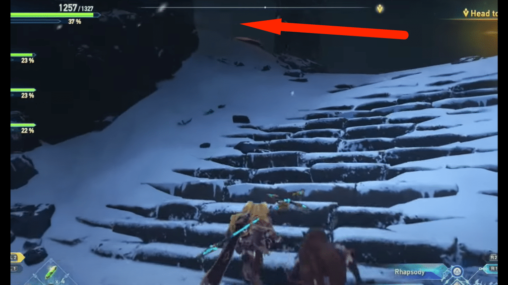 path leading to chest 5