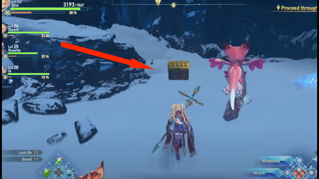 chest 14 appearing after beating shrouded treasure