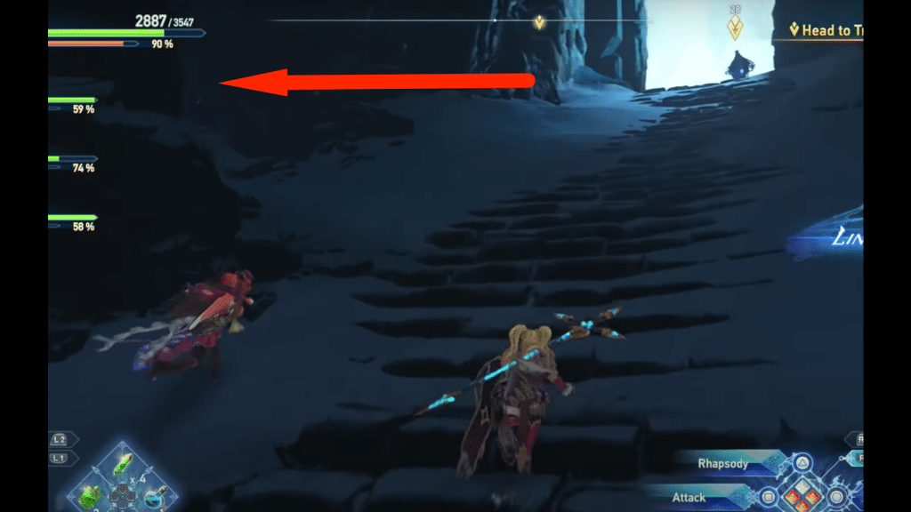 path leading to chest 17