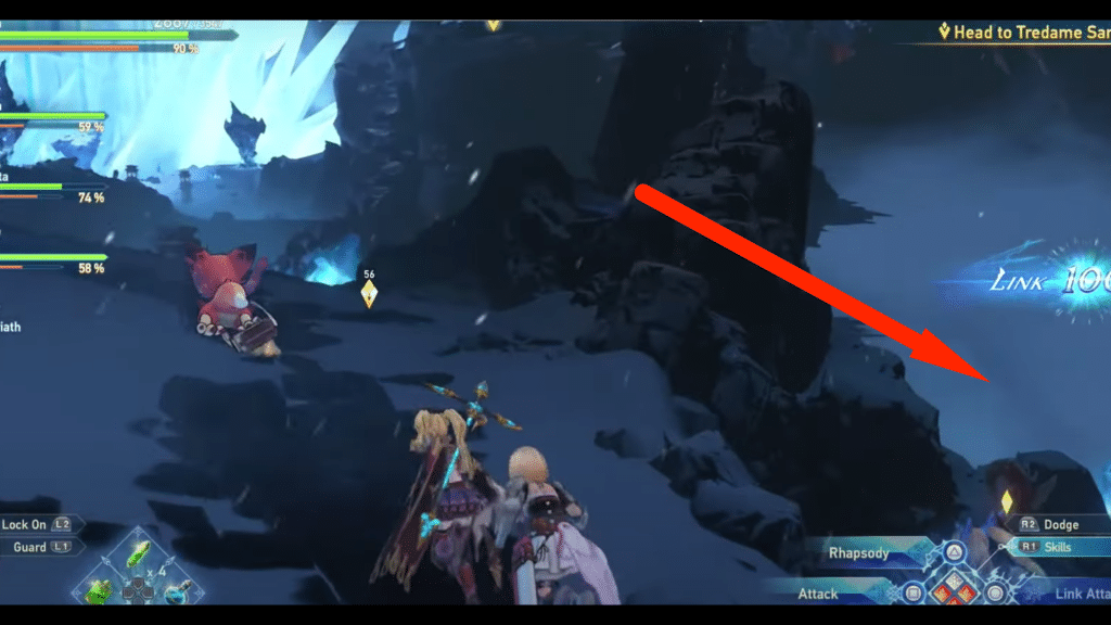 path leading to chest 18