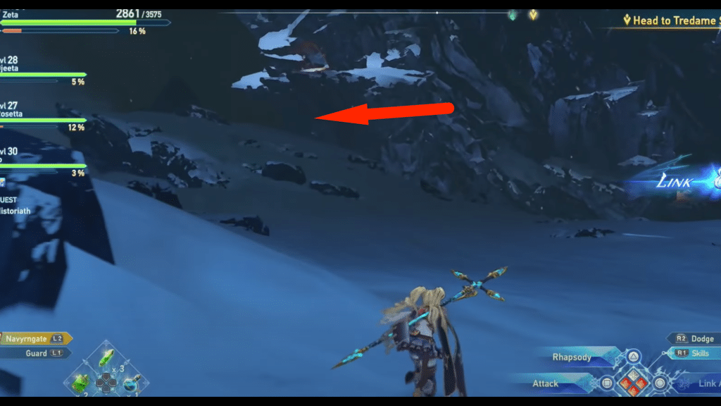 path leading to chest 22