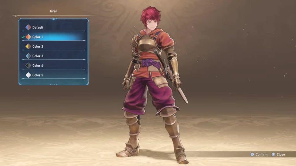 How to Change Your Clothes Color in Granblue Fantasy Relink