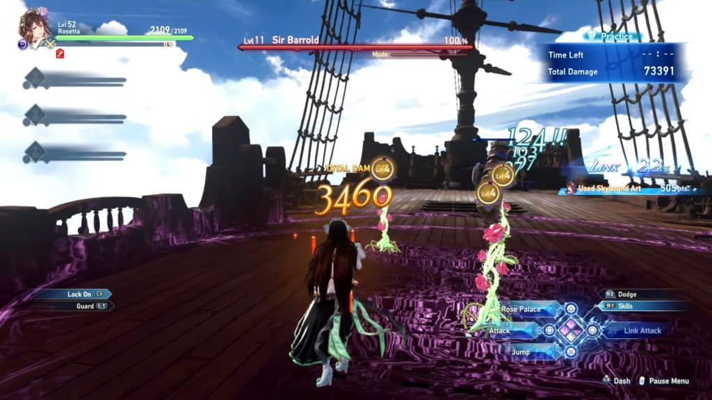 Granblue Fantasy Relink: How to Play Rosetta - Rosetta Gameplay Screenshot