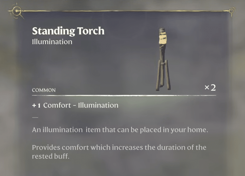 Torches in Enshrouded