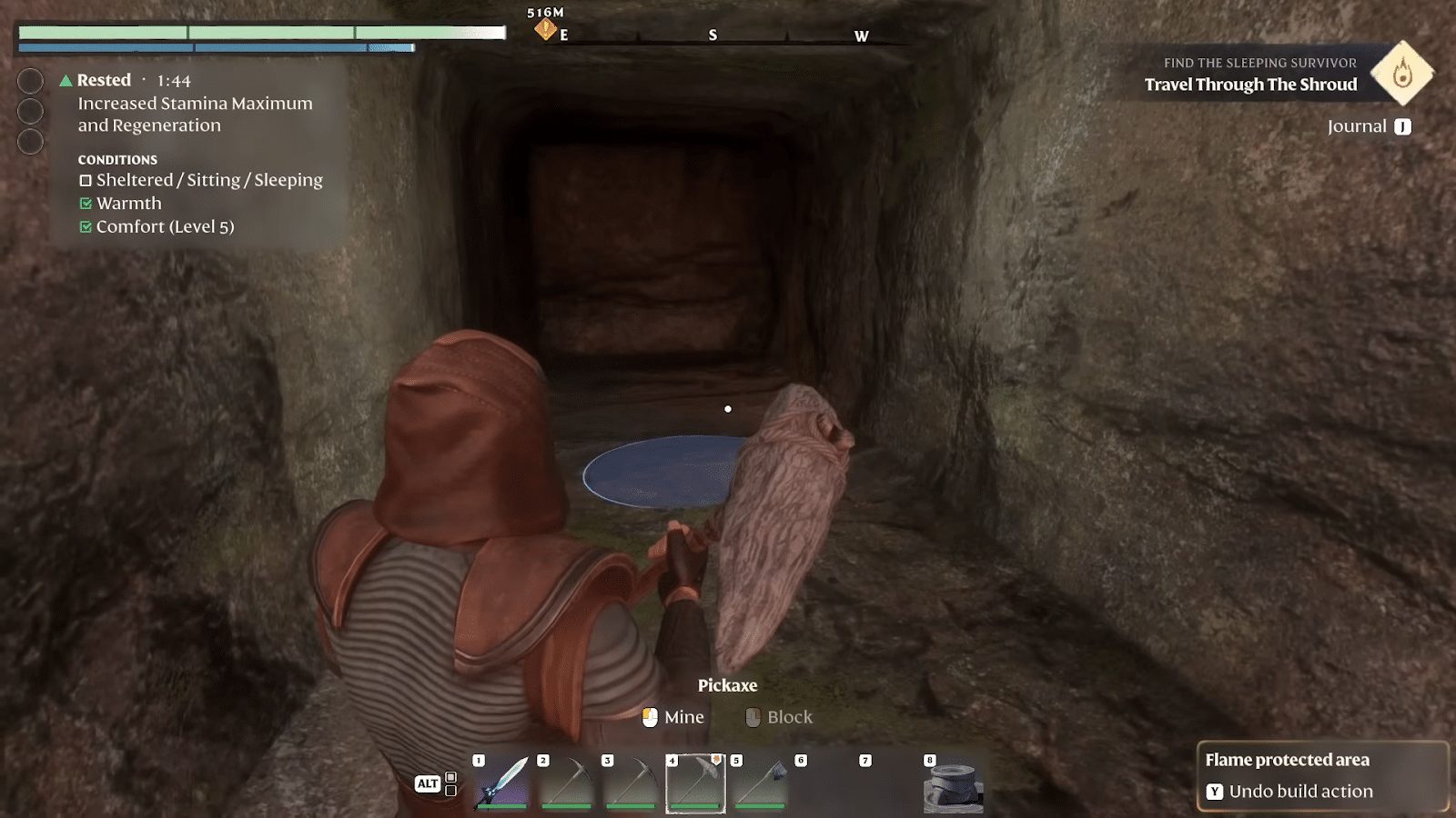 Corridor in Enshrouded