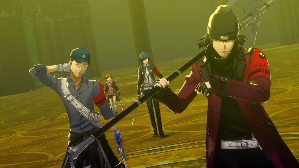 The boys hanging out in Tartarus