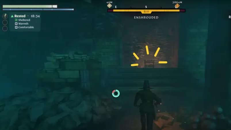 Bonus chest location