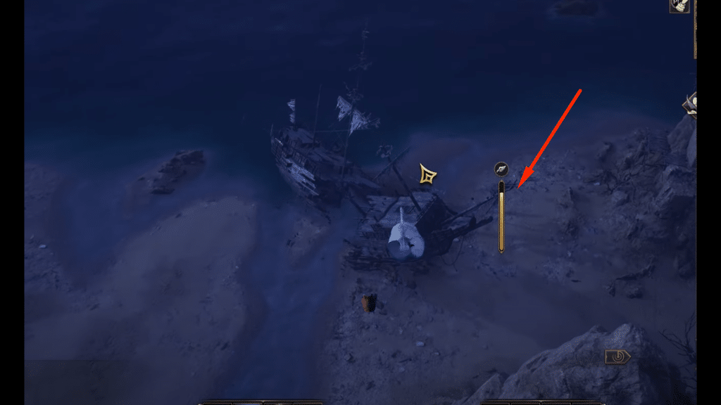 flying animal with a stamina bar at its side