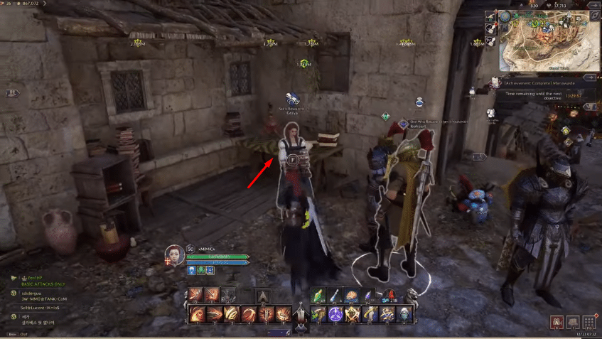 Skills Researcher NPC