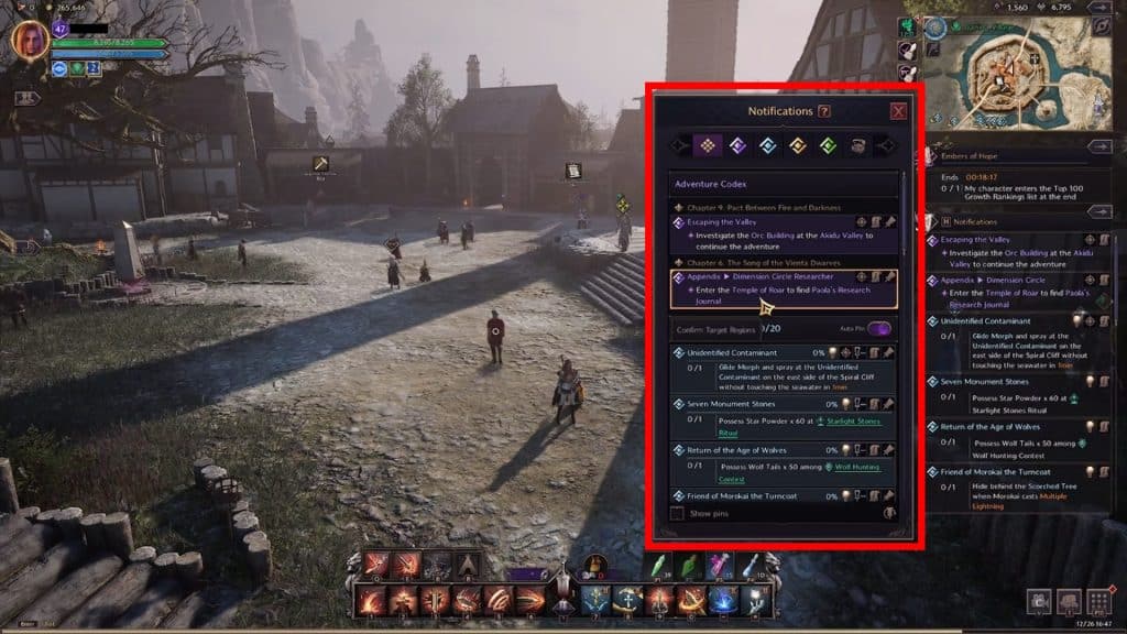 Throne and Liberty quests are the best for solo leveling