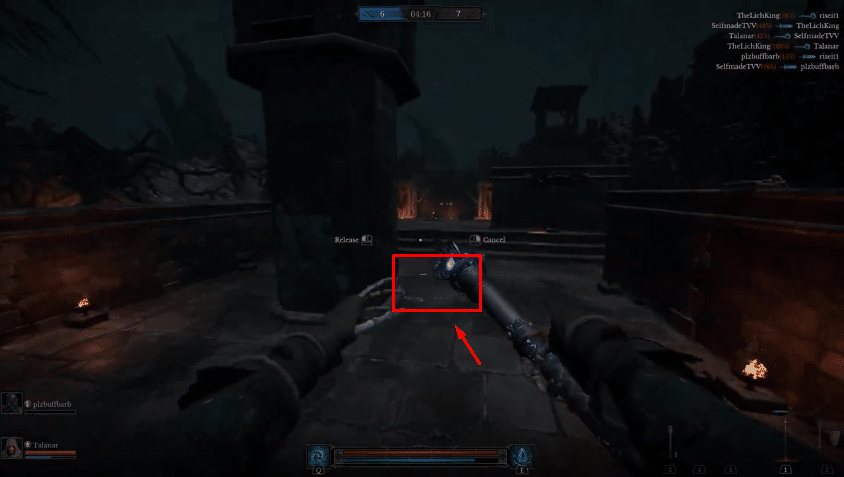 Cryomancer can only use Blizzard when in range