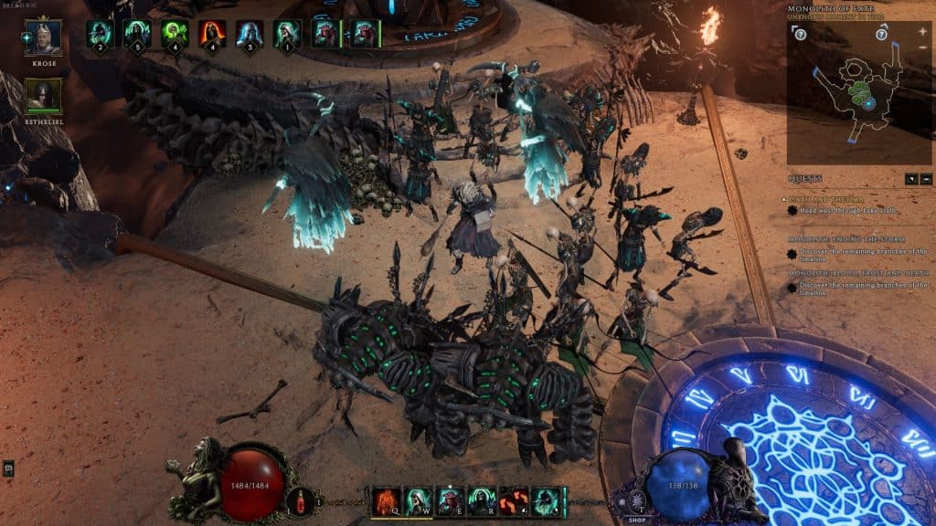 Necromancer gameplay