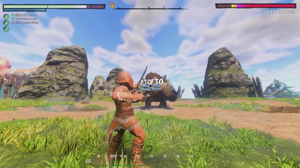 Fighting the Vukah Brawler