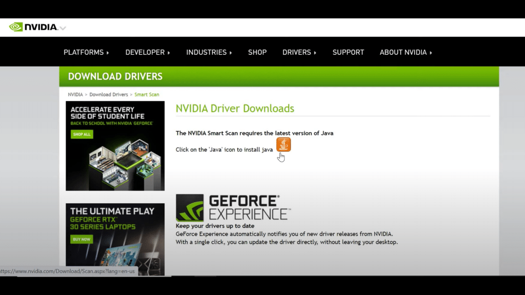 nvidia driver downloads