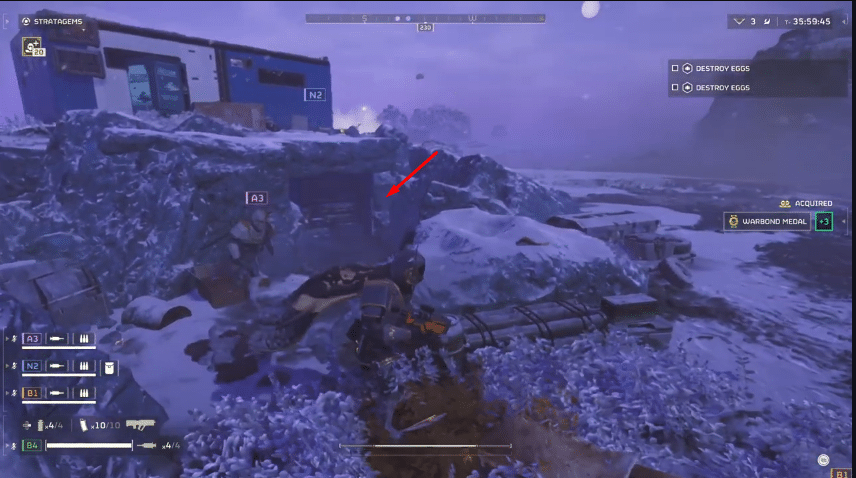Container in Helldivers 2