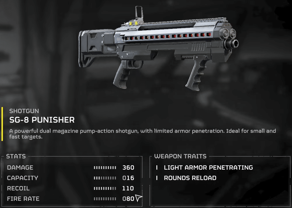 SG-8 in Helldivers 2