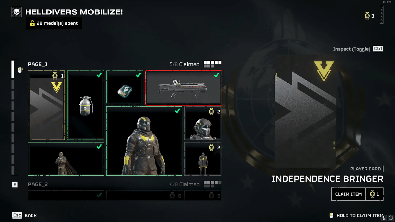Warbounds in Helldivers 2